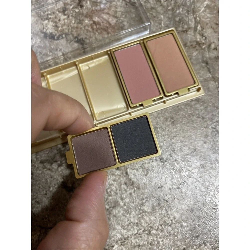 Estee Lauder Quad‎ 05 Nougat, 03 Bordeaux, 20 Mocha Rose, 19 Suede